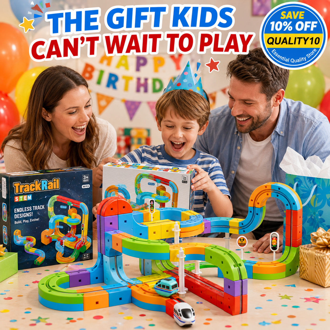 Magnetic Track Adventure Set