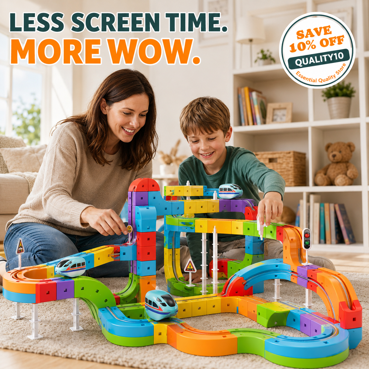 Magnetic Track Adventure Set