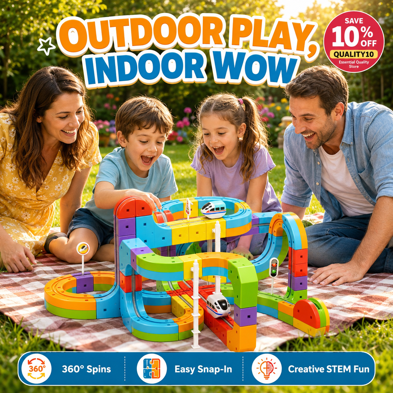 Magnetic Track Adventure Set